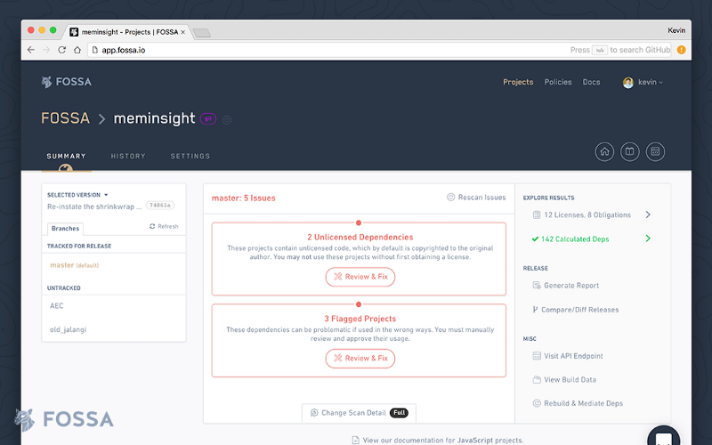 FOSSA documentation